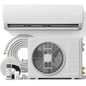 12000BTU Mini Split AC/Heating System, 19 SEER2 Energy Efficient Mini Split Air Conditioner with Heat Pump, 110V Cools, Custom