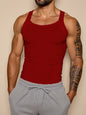 Men's Classic Ribbed Slim-Fit Tank Top Vest