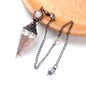 Natural Stone Spirit Pendulum Pendant Latticed Chain