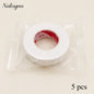 5PCS Eyelashes Extension Tape Micropore Breathable Non-woven Cloth Adhesive Lifting Lash Accessories Tools Colorful Makeup