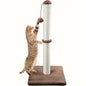 Two Section Vertical Sisal Material Safe Cat Climbing Frame Tree Modern Stable Design Cat Scratching Post for Cats