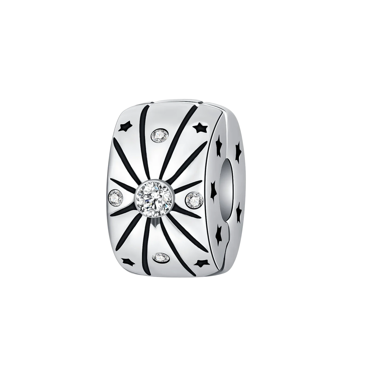 925 Sterling Silver Fashion Bee Honey Jar Sunflower Autumn Series