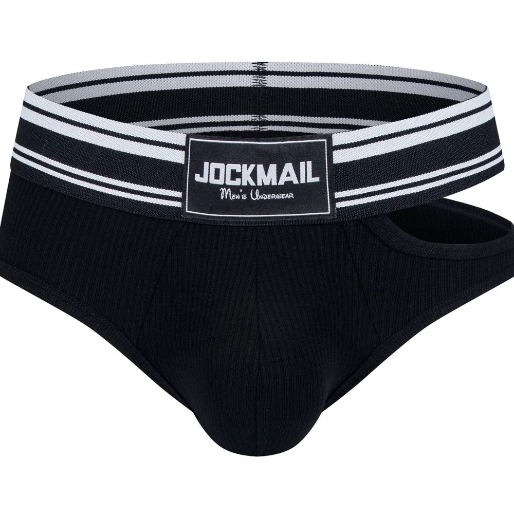Men's Briefs Slip Sexy Men Underwear Brief U Convex  Man Underpants Comfortable Cuecas Masculinas Side Hollowing Sissy Panties