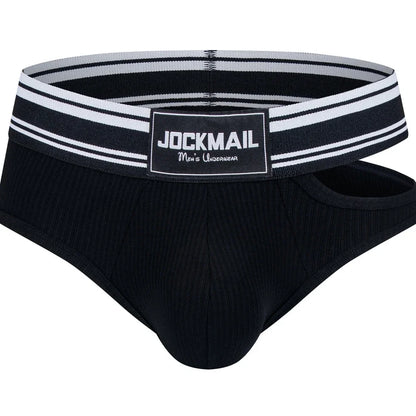 Men's Briefs Slip Sexy Men Underwear Brief U Convex  Man Underpants Comfortable Cuecas Masculinas Side Hollowing Sissy Panties