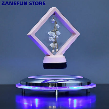 Levitating Display Stand Maglev Rotating Levitator Holder Magnetic Levitation for Collectibles and Model Cars Floating Display