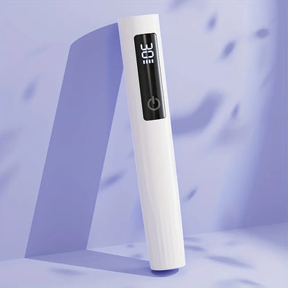 Handheld Nail Light Mini LED Nail Lamp For Gel Nails With Stand & LCD Screen Control 2 levels Adjustable For Fast Curing