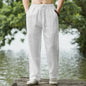Men's Linen Cotton Breathable Casual Pants