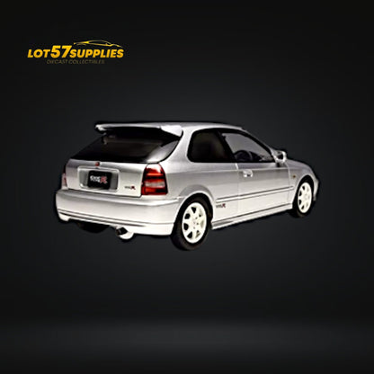 MOTORHELIX Honda Civic Type-R EK9 Silver 1:18