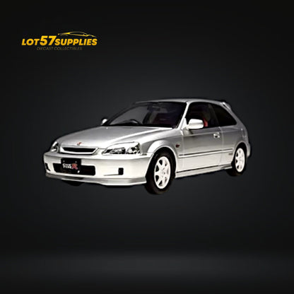 MOTORHELIX Honda Civic Type-R EK9 Silver 1:18