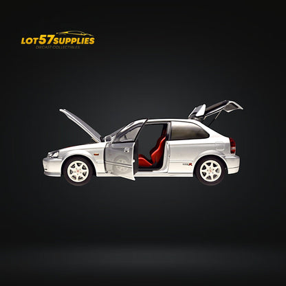 MOTORHELIX Honda Civic Type-R EK9 Silver 1:18