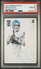 Graded 2024 Panini Donruss Elite Drake Maye #7 Elitist Rookie RC Football Card PSA 10 Gem Mint