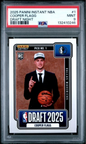Graded 2025 Panini Instant Cooper Flagg #1 Draft Night Rookie RC Basketball Card PSA 9 Mint
