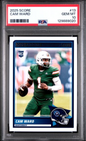 Graded 2025 Panini Score Cam Ward #13 Rookie RC Football Card PSA 10 Gem Mint