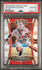 Graded 2023 Panini Select Draft Picks Jaxon Smith-Njigba #7 Silver Rookie RC Football Card PSA 10 Gem Mint