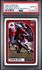 Graded 2024 Panini NIL Jeremiah Smith The Ohio State University Rookie RC Football Card PSA 10 Gem Mint