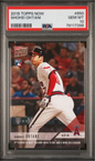 Graded 2018 Topps Now Shohei Ohtani #650 3rd Player in MLB History with 15HRs & 4 Wins in a Season Rookie RC Baseball Card PSA 10 Gem Mint