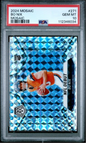 Graded 2024 Panini Mosaic Bo Nix #271 Mosaic Rookie RC Football Card PSA 10 Gem Mint
