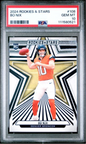 Graded 2024 Panini Rookies & Stars Bo Nix #108 Rookie RC Football Card PSA 10 Gem Mint