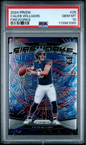 Graded 2024 Panini Prizm Caleb Williams #25 Fireworks Rookie RC Football Card PSA 10 Gem Mint