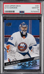 Graded 2020 Upper Deck Young Guns Ilya Sorokin #461 Rookie RC Hockey Card PSA 10 Gem Mint