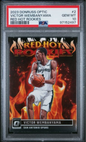 Graded 2023 Panini Donruss Optic Victor Wembanyama #2 Red Hot Rookies Rookie RC Basketball Card PSA 10 Gem Mint