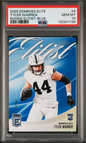 Graded 2025 Panini Donruss Elite Tyler Warren #9 Rookie Elitist Blue /75 Rookie RC Football Card PSA 10 Gem Mint