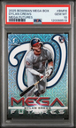 Graded 2025 Topps Bowman Mega Box Dylan Crews #BMF6 Mega Futures Rookie RC Baseball Card PSA 10 Gem Mint