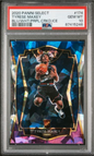 Graded 2020 Panini Select Tyrese Maxey #174 Blue/White/Purple Cracked Ice Rookie RC Basketball Card PSA 10 Gem Mint