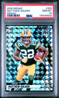 Graded 2025 Panini Mosaic Matthew Golden #323 Mosaic Rookie RC Football Card PSA 10 Gem Mint