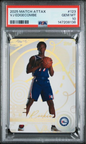 Graded 2025 Topps Match Attax VJ Edgecombe #123 Rookie RC Basketball Card PSA 10 Gem Mint