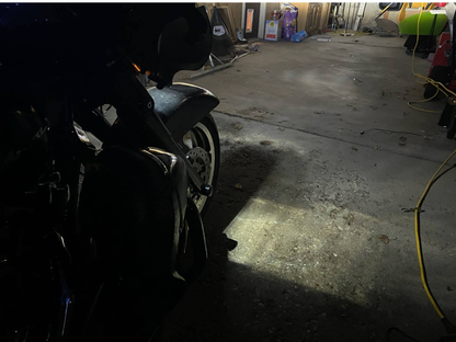 00-2020 Harley chin spoiler NON RAKED