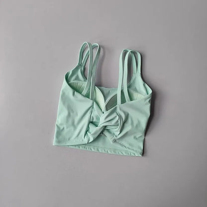 Women's Sports Bras Sexy Push Up Yoga Top