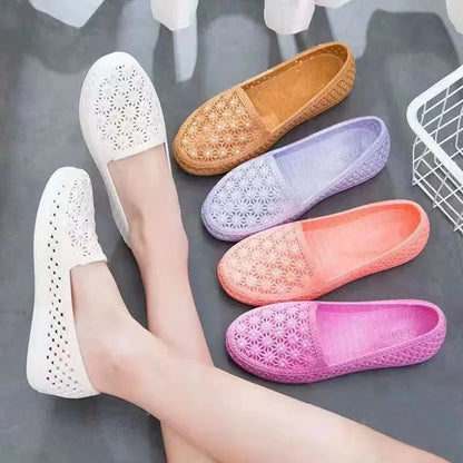 Women's Sandals 2025 Summer New Fashion Clip Toe Flat Women's Flip Flops Beach PU Leather Casual Ladies Slippers Zapatos Mujer