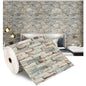 70cmx1/5/10m 3D Wallpaper Decoration Self-Adhesive Antique Foam Brick