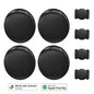 1/4-pack For Apple Find My/Google Find Hub Tracker Strong Magnetic Waterproof Anti-lost Finder Device For IOS/Google Smart Tag