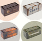 Mini Metal Storage Box Decorative Desktop Organizer