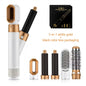 Hairdresser 5-in-1 Hair Clip Curler Hot Air Comb Automatic Curling Comb Straight Comb, Hair Dryer Holiday Gift