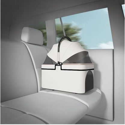 【One-Pull Open】2 in 1Foldable Pet Travel Carrier for Small/Medium Dogs Cats up to 50lbs Detachble Portable Pet Bag stroller pet