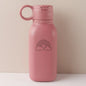 450ML Custom Name Silicone Straw Cup, Personalized Cartoon Pattern Water Bottle, Leakproof Sports Water Bottle for Kids Adults