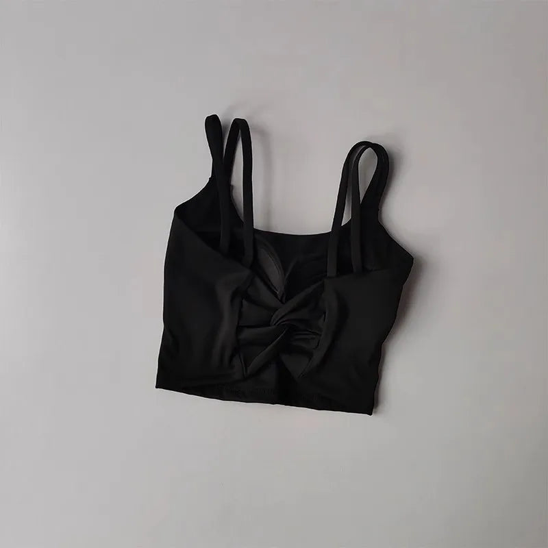 Women's Sports Bras Sexy Push Up Yoga Top