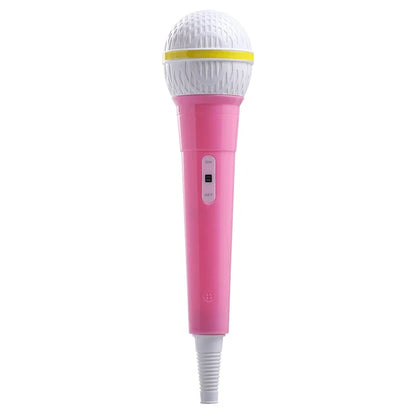 Children’s Simulation Microphone Model Media Interview Prop Educational Performance Toy Mic