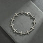 Punk Chain With Cross Necklace For Man Woman Hiphop Crosses Trend Jewelry Premium Clavicle Chain Gothic Bracelet Y2K Accessories