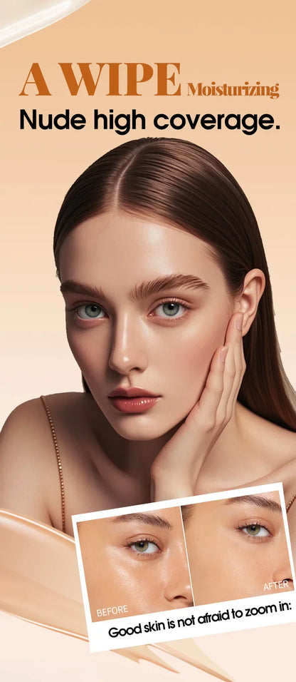 Eraser Concealer Double-Head Foundation Stick, Nine-color Waterproof Non-Gluggy Solid Foundation Cream