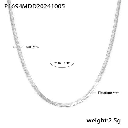 Premium Stainless Steel Long Necklace Trendy Pig Nose Style Y Shape Drop Pendant Waterproof Necklace for Women Girls Jewelry