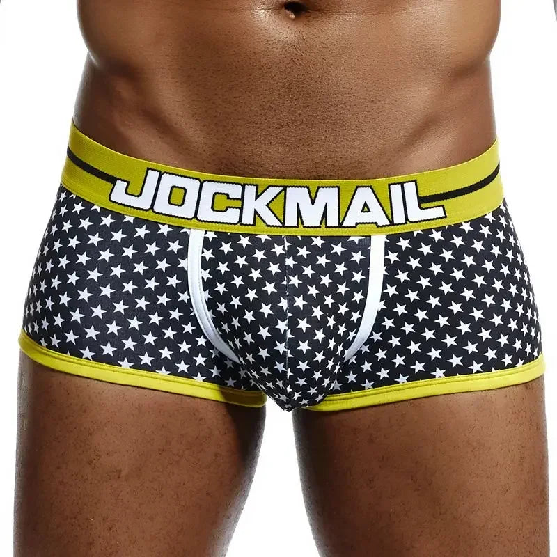Sexy Men Underwear Boxer Shorts Print Cotton Men Underpants Soft Boxershorts Male Panties Boxer Briefs Breathable Comfortable