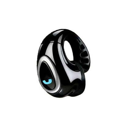 Bluetooth Wireless Ear-clip Single Headphone Open-Ear Air Conduction Earbuds Clip-On Single Headset HIFI Stereo Sound Earphone