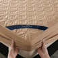 Ultrasonic Quilted Waterproof Antibacterial Mattress Protector Breathable Ultra Soft Noise Free 30CM Deep Pocket Fitted Sheet