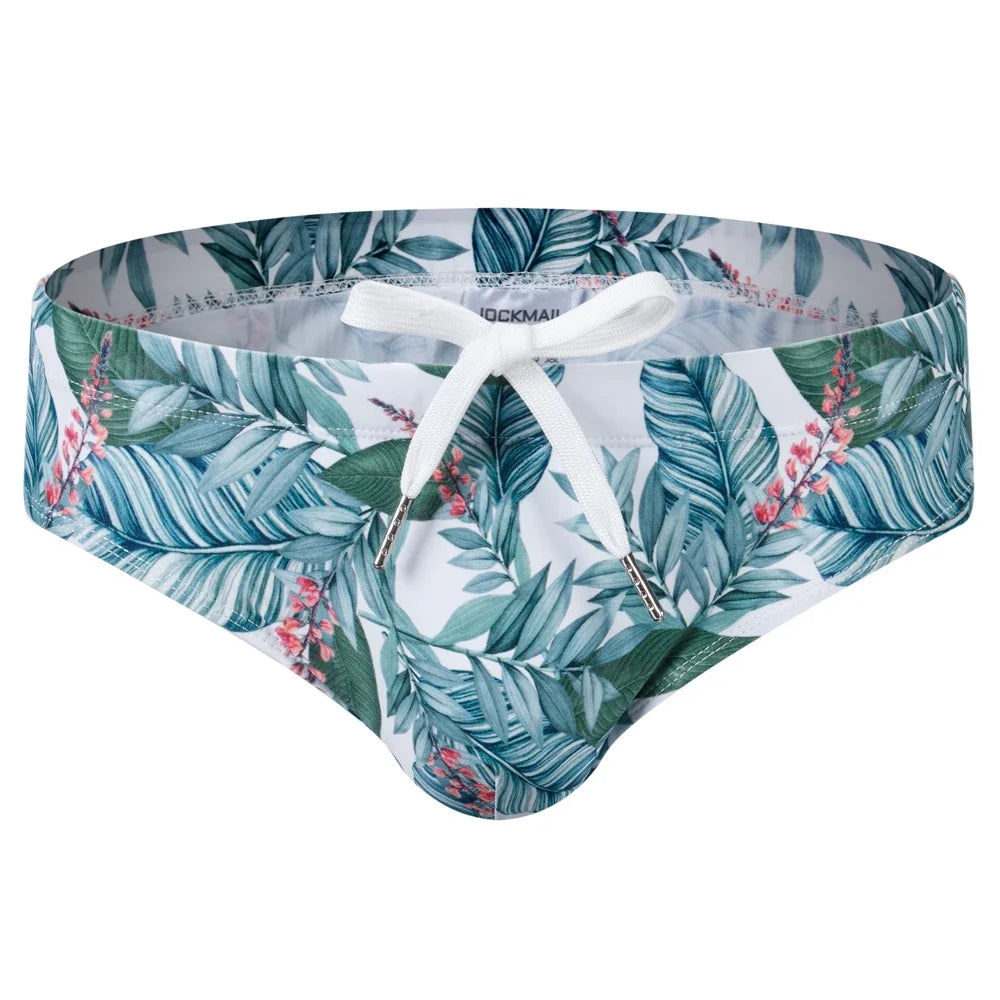 Jockmail Jungle Funk Push-Up Swim Trunks