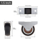 4pcs 1 Inch/1.25 Inch/1.5 Inch/2 Inch Universal Casters Furniture