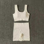 Seamless Yoga Set: Bra & Shorts - 2PCS